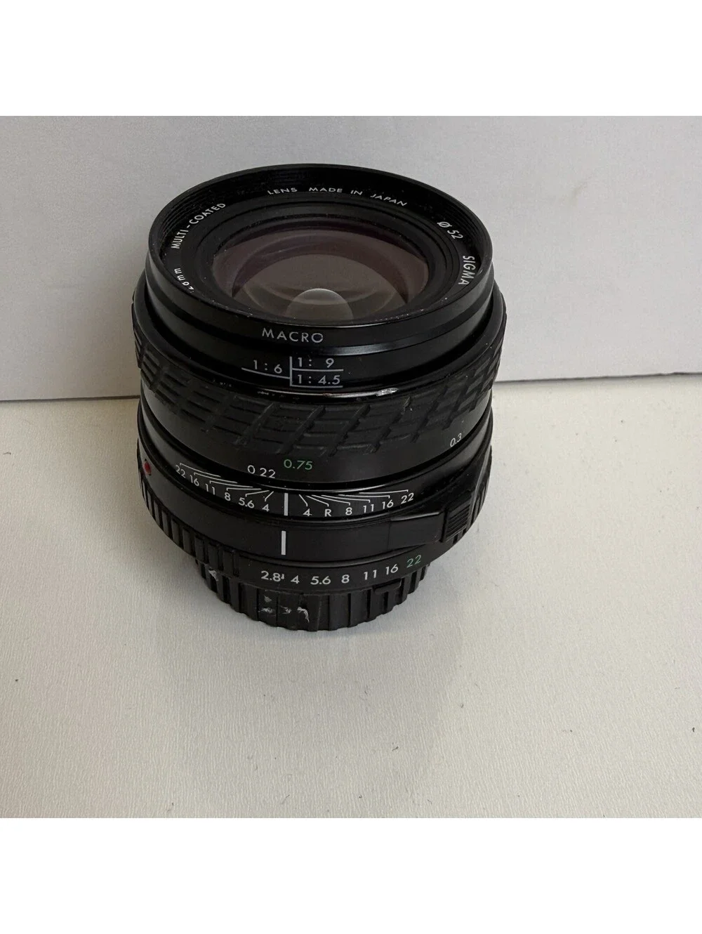 Sigma 28mm F/2.8 Mini-Wide II Macro Manual Focus Lens For Minolta MD Mount